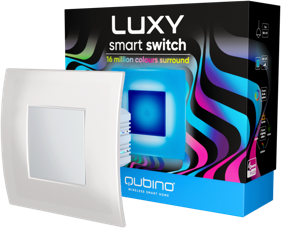 Luxy smart switch with packaging